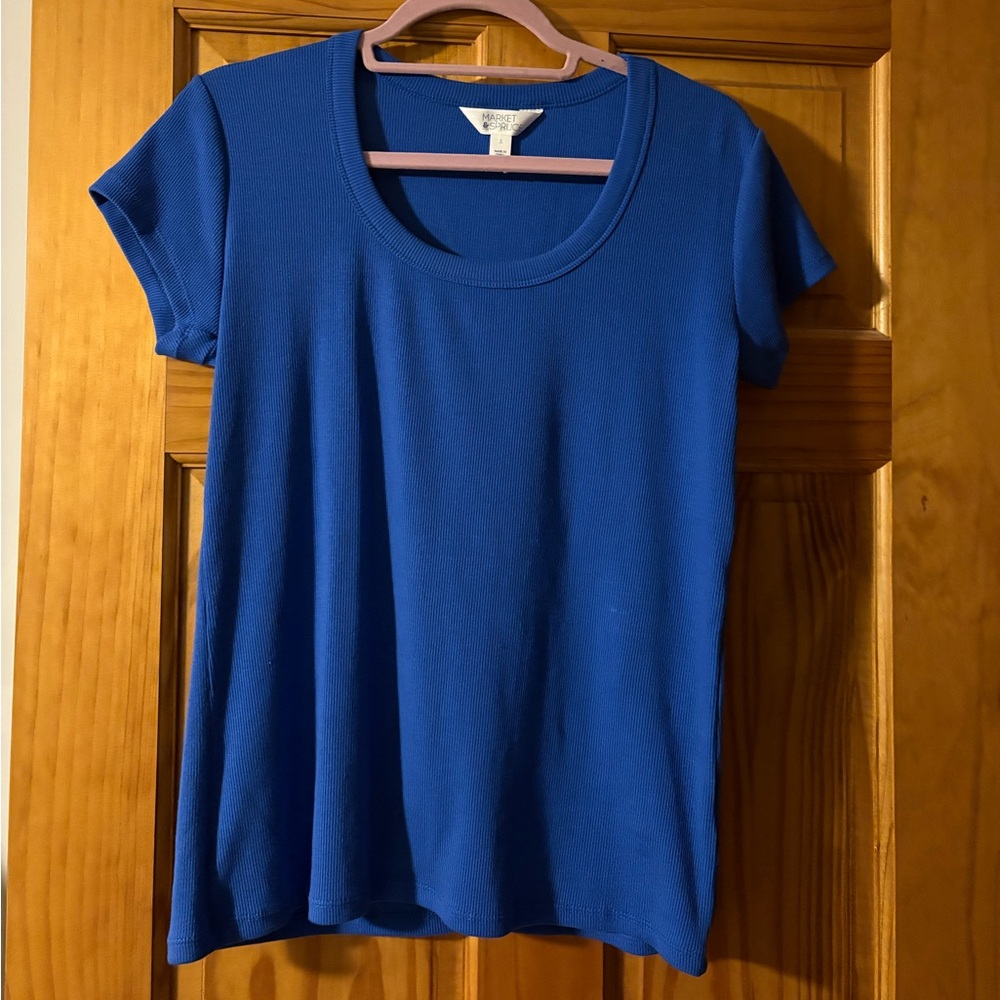 NWOT Market & Spruce Blue Women's Tee